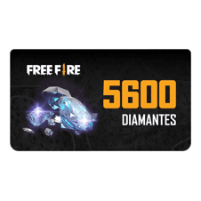 Pin Virtual Freefire 5600 Diamantes - Garena