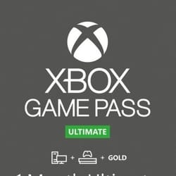 Pin Virtual Xbox Game Pass Ultimate 1 Mes