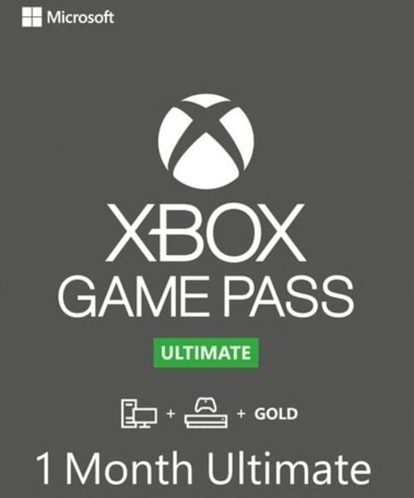 Pin Virtual Xbox Game Pass Ultimate 1 Mes