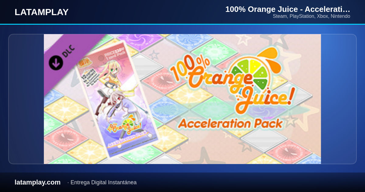100% Orange Juice - Acceleration Pack - Comprar en LATAMPLAY Colombia