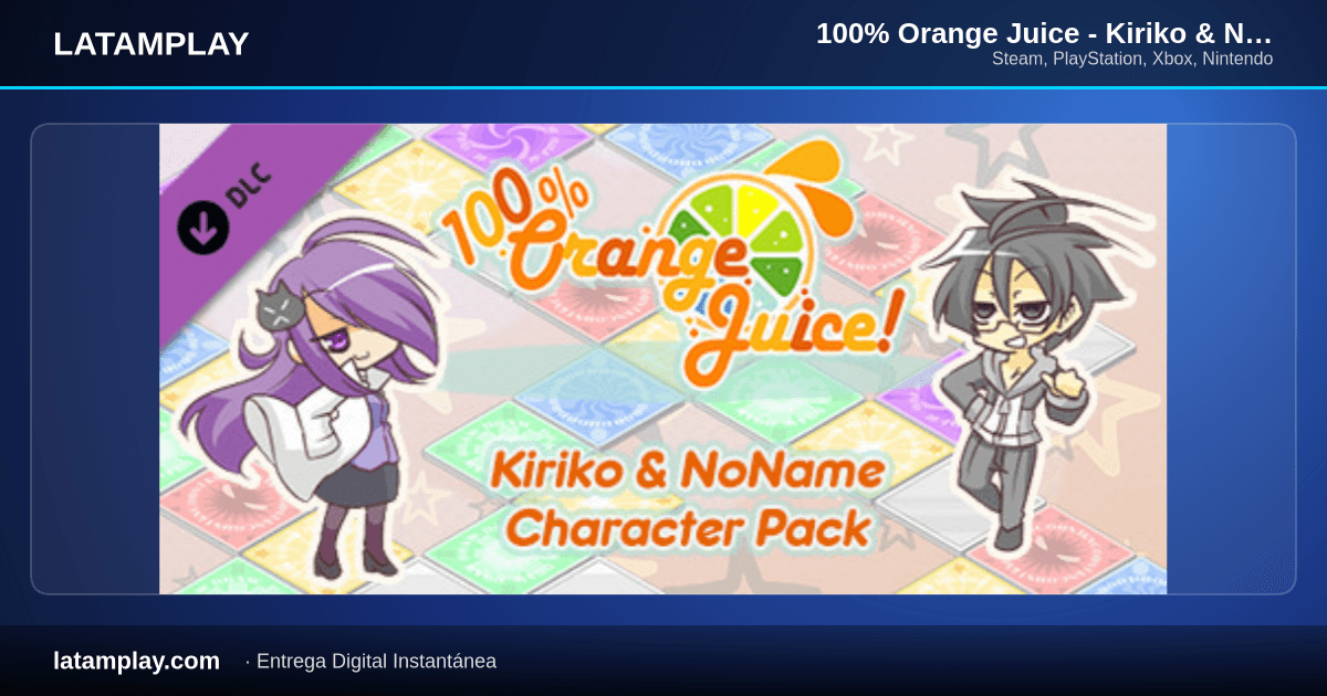 100% Orange Juice - Kiriko & NoName Pack - Comprar en LATAMPLAY Colombia
