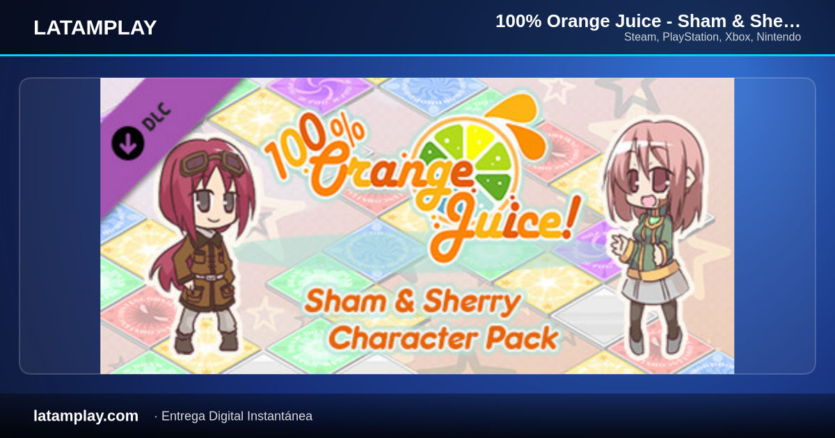 100% Orange Juice - Sham & Sherry Character Pack - Comprar en LATAMPLAY Colombia