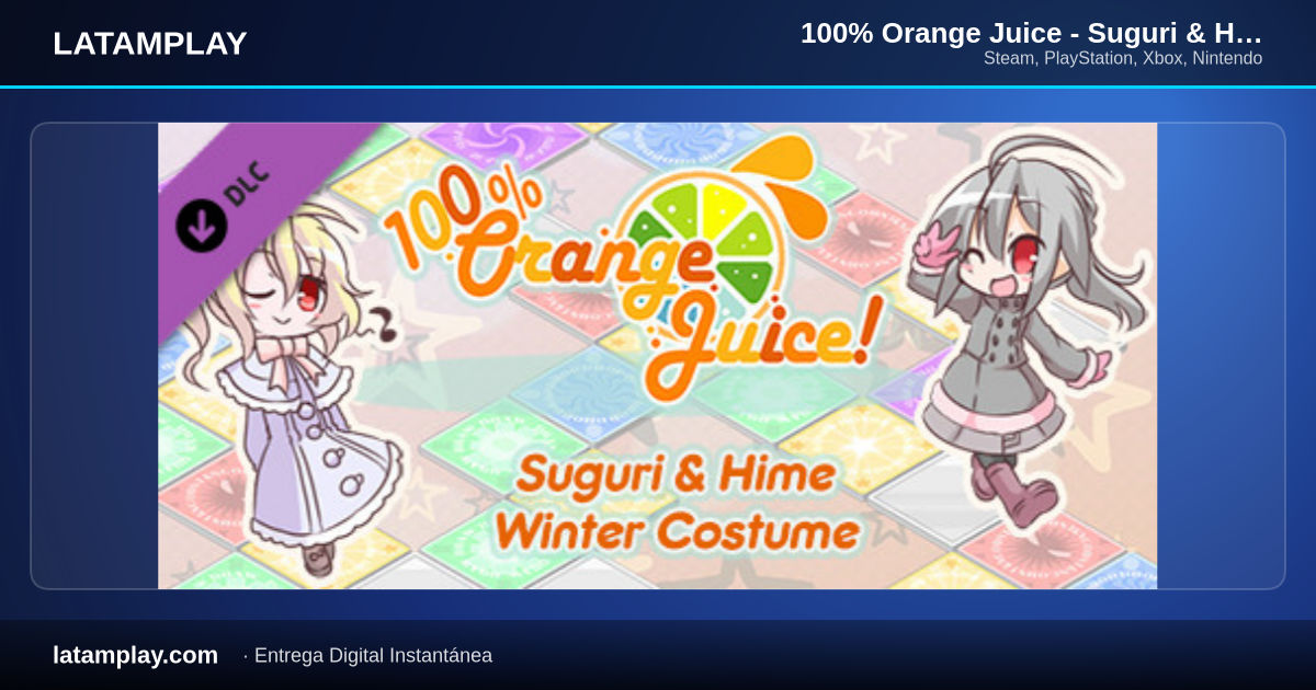 100% Orange Juice - Suguri & Hime Winter Costumes - Comprar en LATAMPLAY Colombia