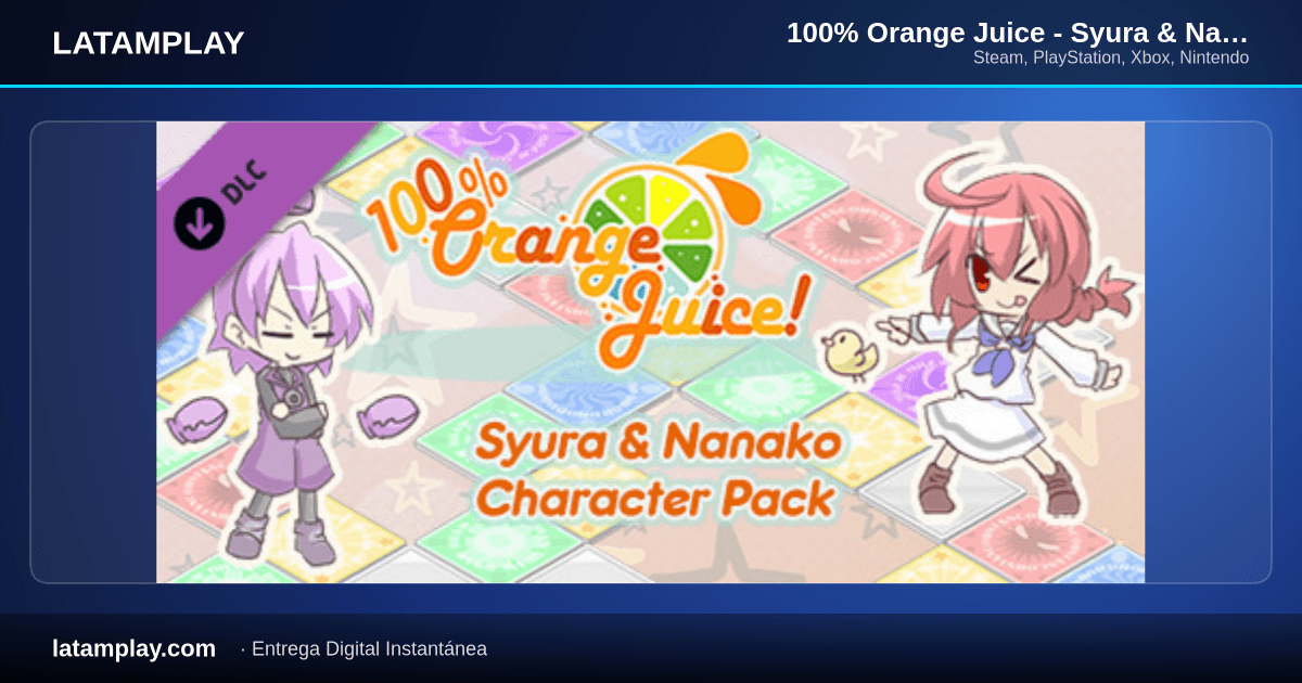 100% Orange Juice - Syura & Nanako Character Pack - Comprar en LATAMPLAY Colombia