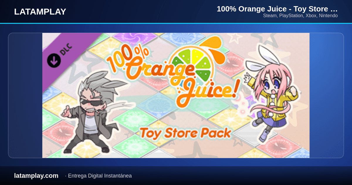 100% Orange Juice - Toy Store Pack - Comprar en LATAMPLAY Colombia