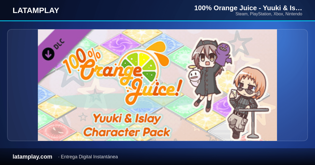100% Orange Juice - Yuuki & Islay Character Pack - Comprar en LATAMPLAY Colombia