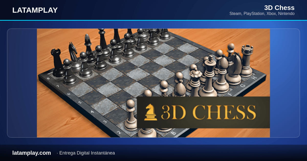 3D Chess - Comprar en LATAMPLAY Colombia
