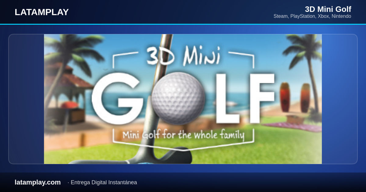 3D Mini Golf - Comprar en LATAMPLAY Colombia