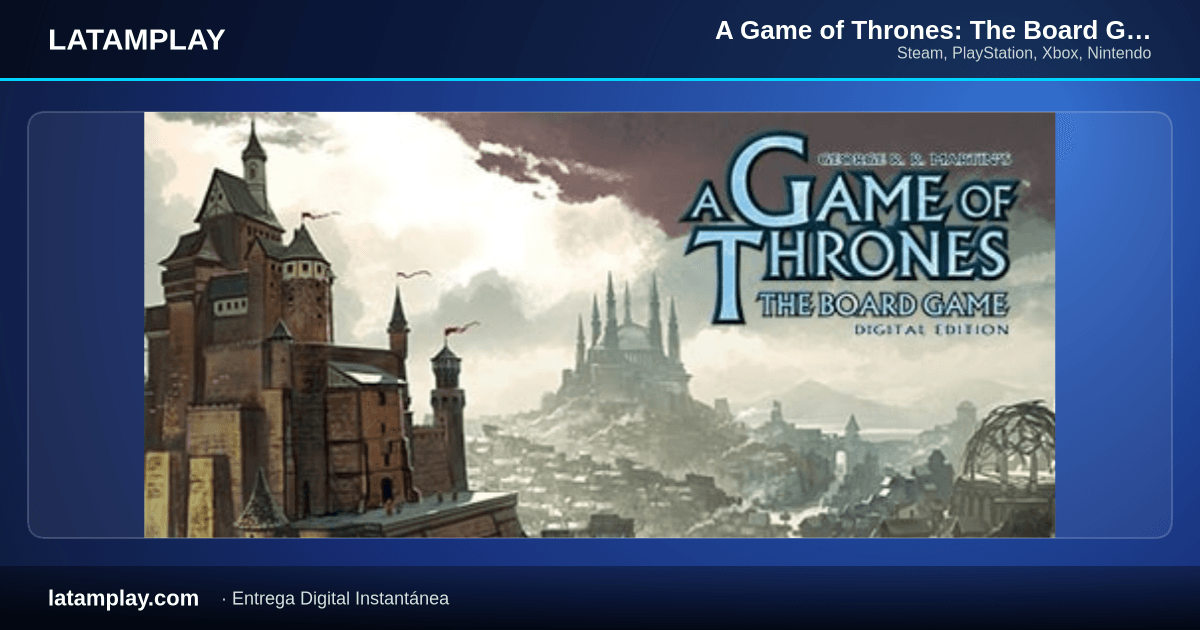 A Game of Thrones: The Board Game - Digital Edition - Comprar en LATAMPLAY Colombia