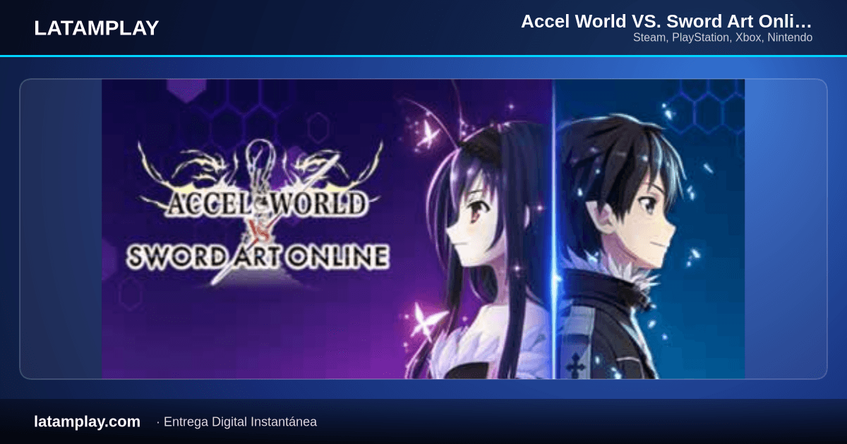 Accel World VS. Sword Art Online Deluxe Edition - Comprar en LATAMPLAY Colombia