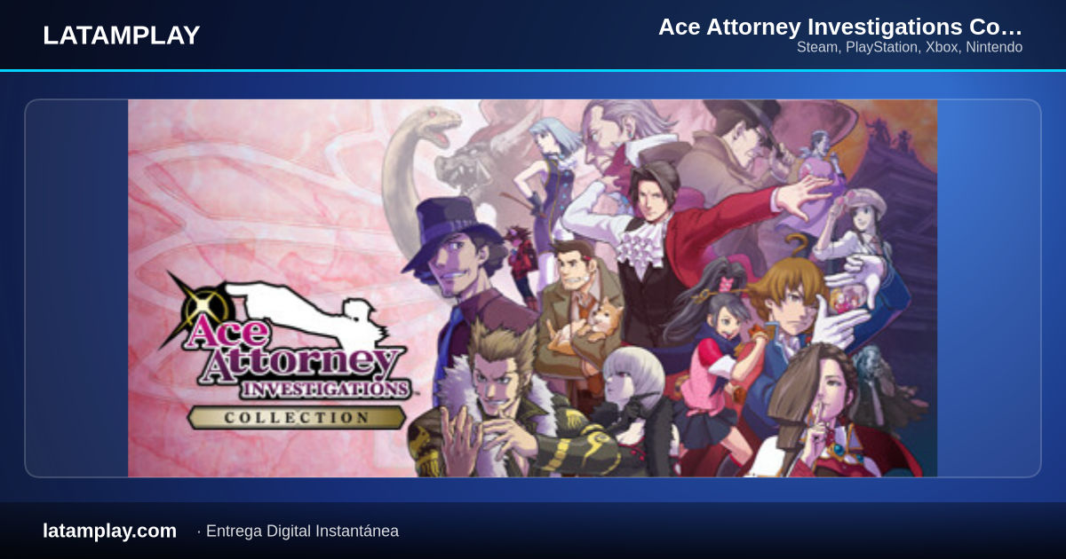 Ace Attorney Investigations Collection - Comprar en LATAMPLAY Colombia