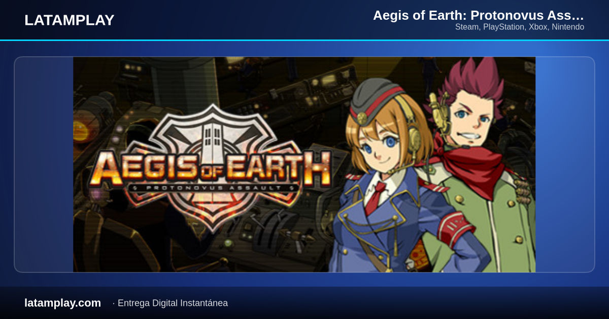 Aegis of Earth: Protonovus Assault - Comprar en LATAMPLAY Colombia