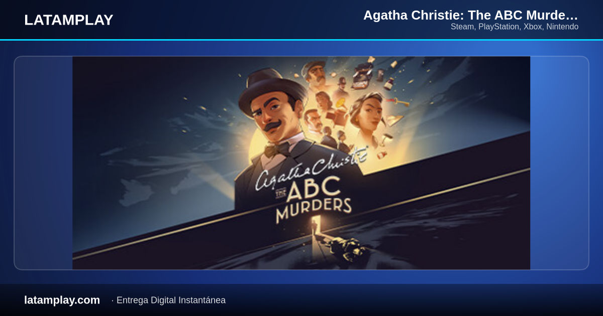 Agatha Christie: The ABC Murders - Comprar en LATAMPLAY Colombia