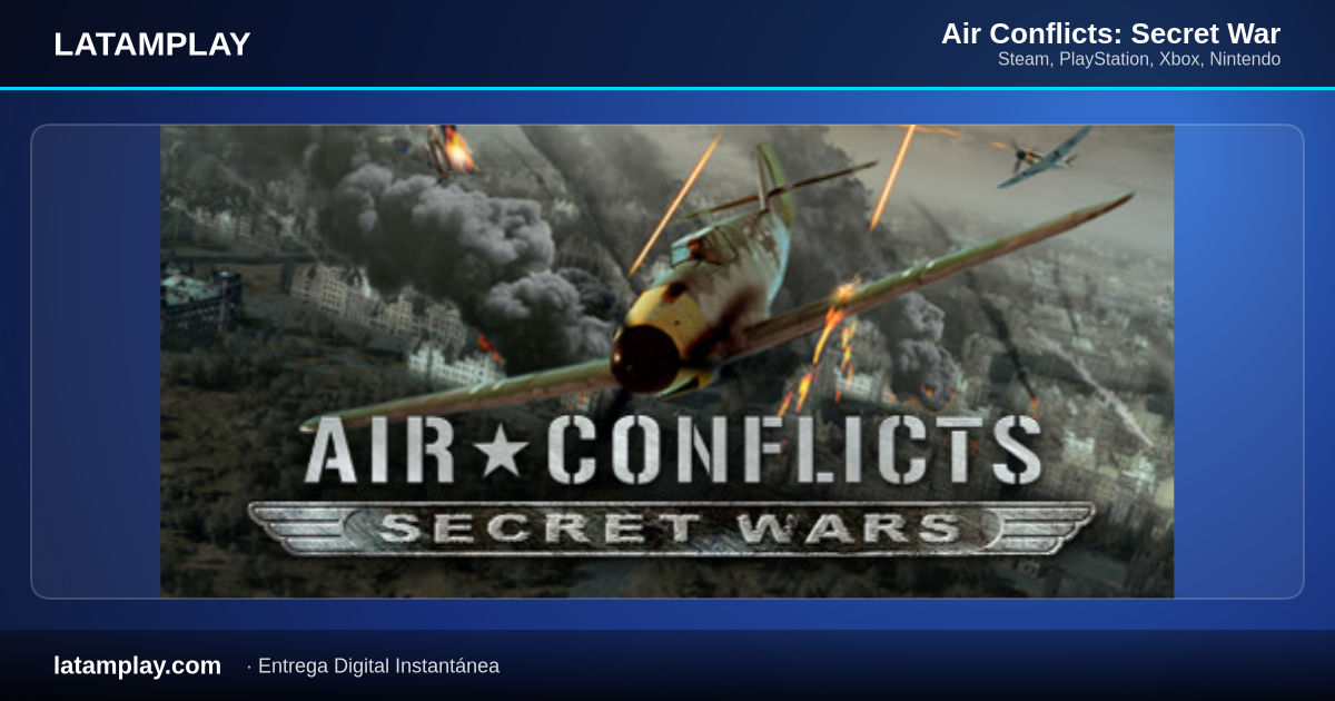 Air Conflicts: Secret War - Comprar en LATAMPLAY Colombia