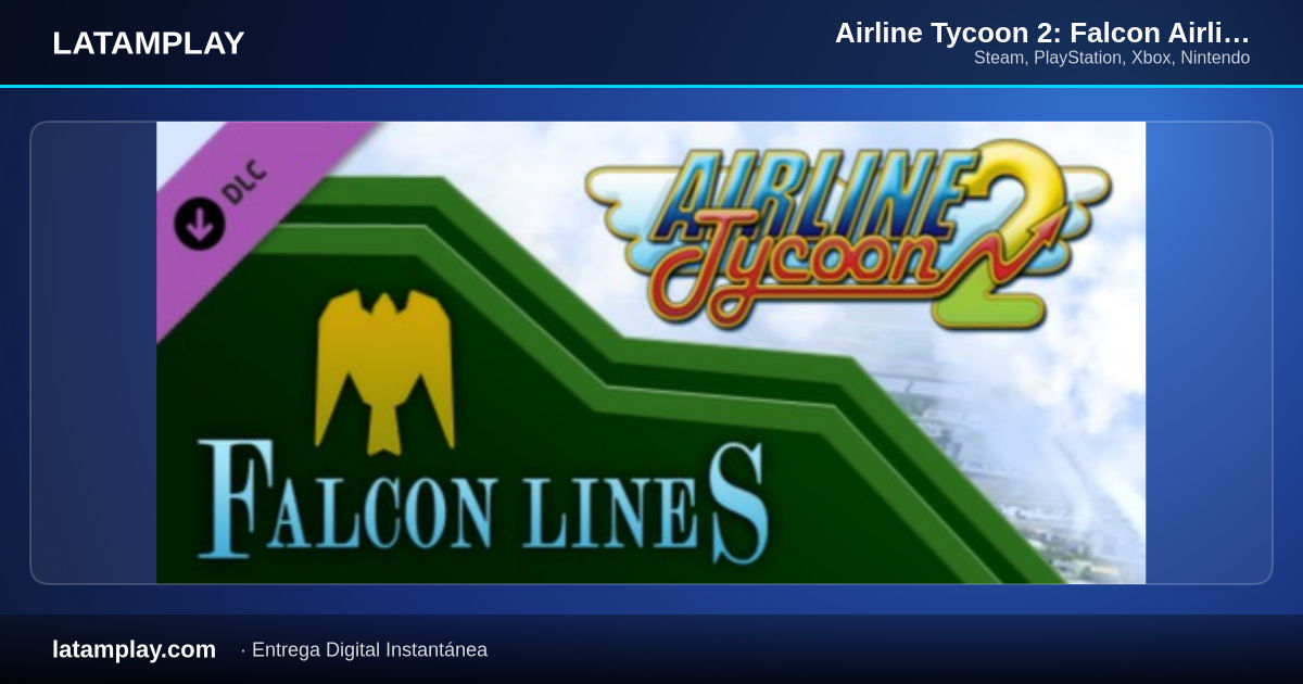 Airline Tycoon 2: Falcon Airlines DLC - Comprar en LATAMPLAY Colombia