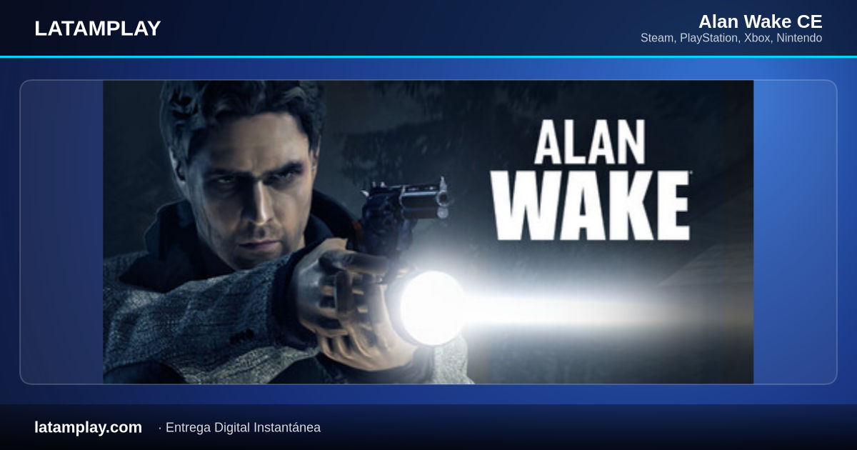Alan Wake CE - Comprar en LATAMPLAY Colombia
