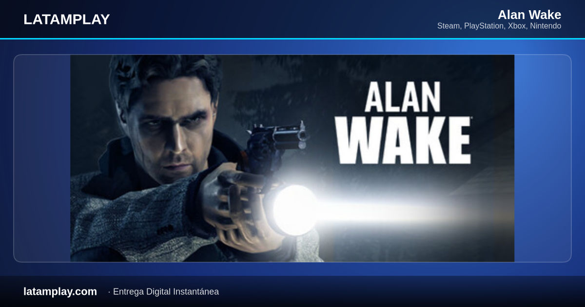 Alan Wake - Comprar en LATAMPLAY Colombia