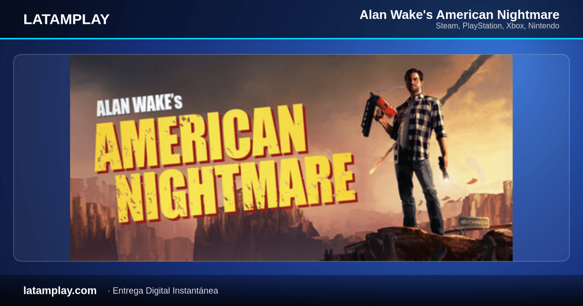 Alan Wake's American Nightmare - Comprar en LATAMPLAY Colombia