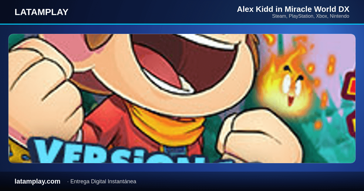 Alex Kidd in Miracle World DX - Comprar en LATAMPLAY Colombia