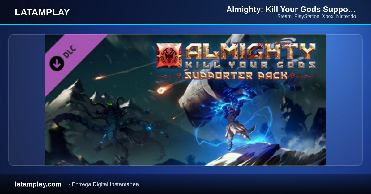 Almighty: Kill Your Gods Supporters Pack - Comprar en LATAMPLAY Colombia