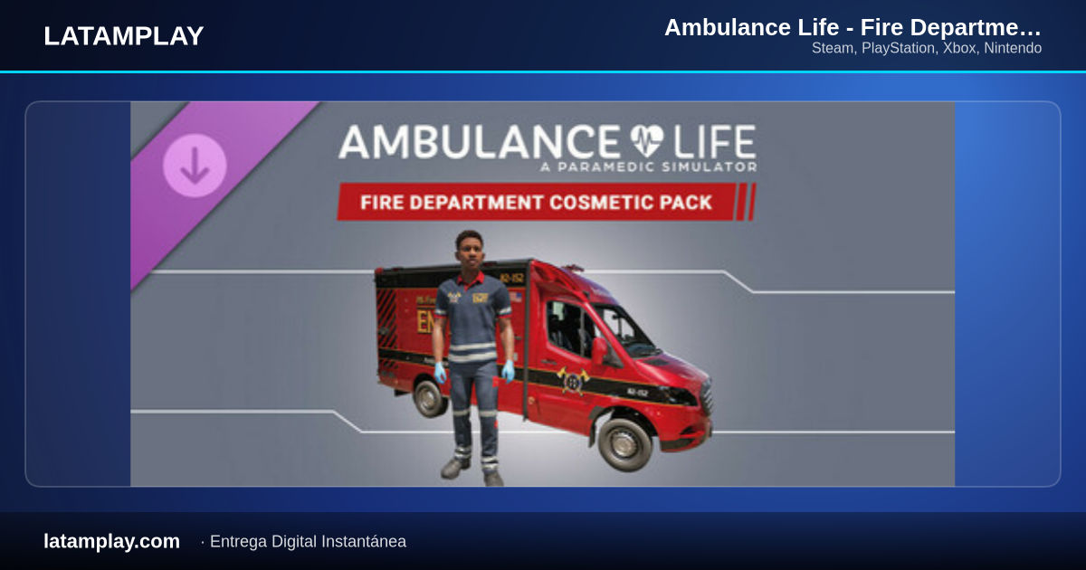 Ambulance Life - Fire Department Cosmetic Pack - Comprar en LATAMPLAY Colombia
