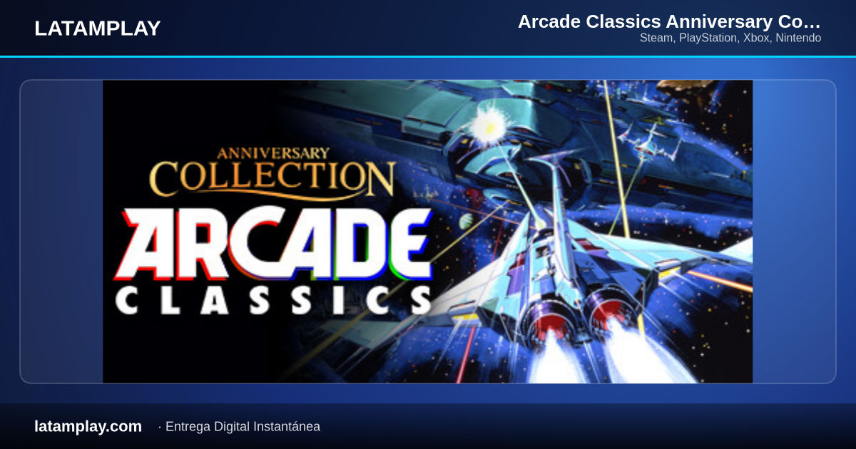Arcade Classics Anniversary Collection - Comprar en LATAMPLAY Colombia
