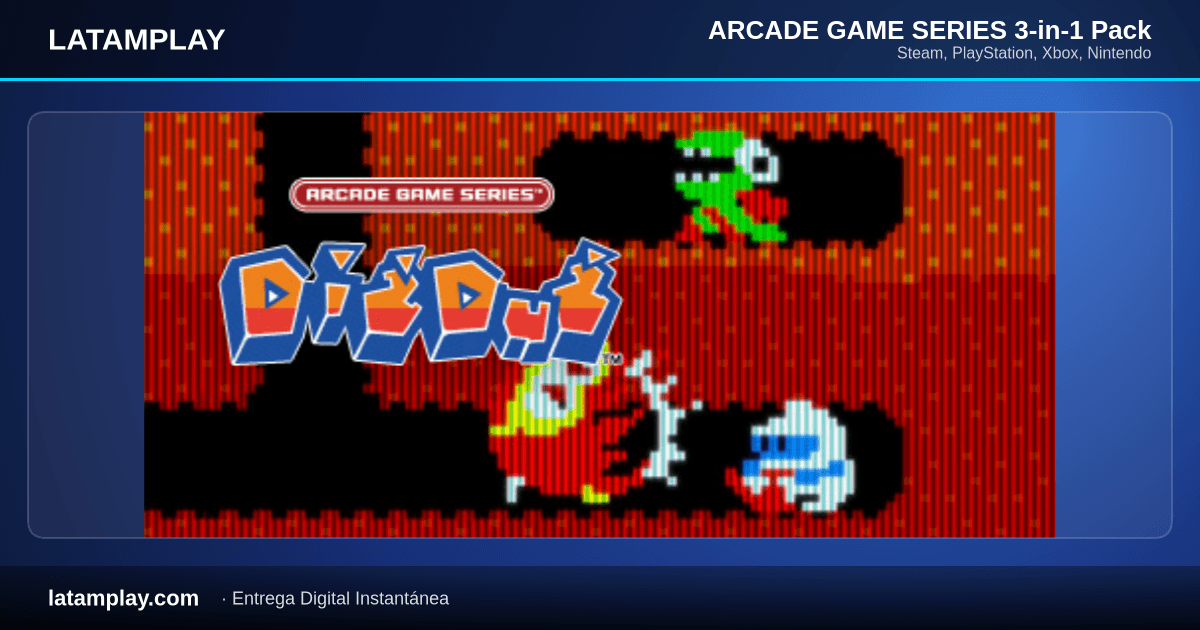 ARCADE GAME SERIES 3-in-1 Pack - Comprar en LATAMPLAY Colombia