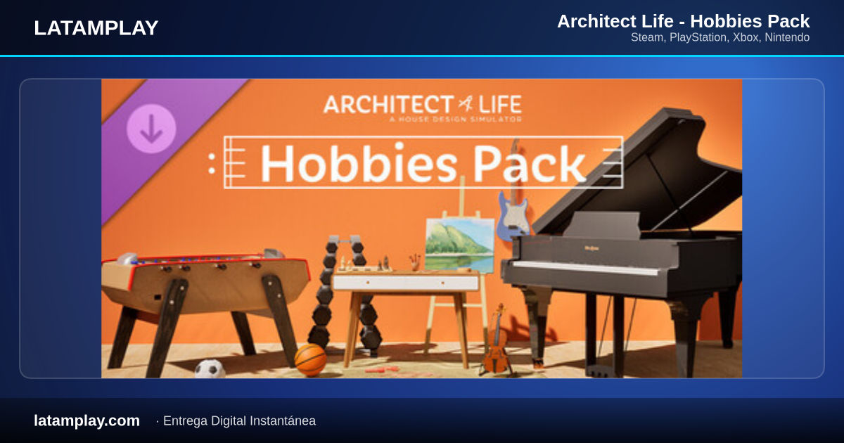 Architect Life - Hobbies Pack - Comprar en LATAMPLAY Colombia