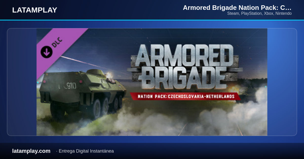 Armored Brigade Nation Pack: Czechoslovakia - Netherlands - Comprar en LATAMPLAY Colombia