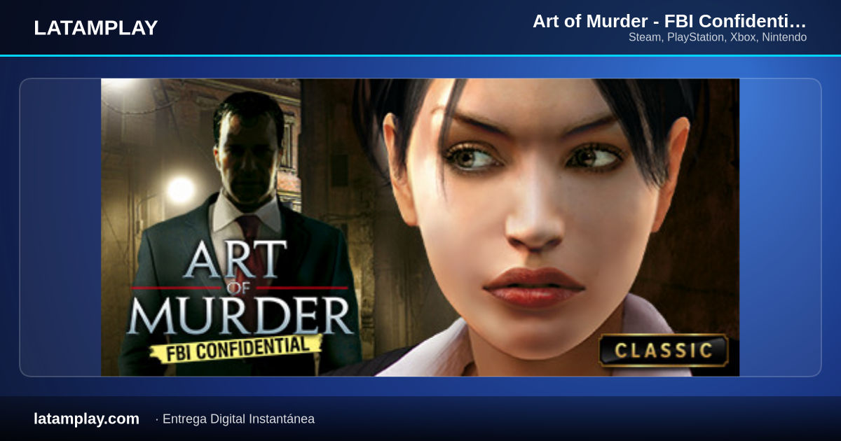 Art of Murder - FBI Confidential - Comprar en LATAMPLAY Colombia