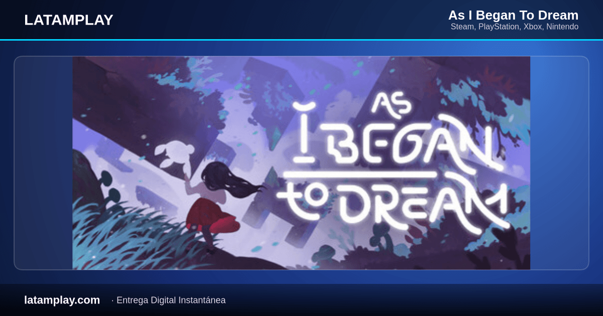 As I Began To Dream - Comprar en LATAMPLAY Colombia