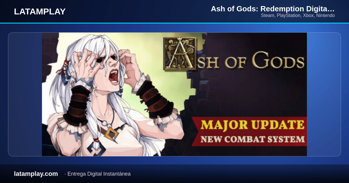 Ash of Gods: Redemption Digital Deluxe - Comprar en LATAMPLAY Colombia