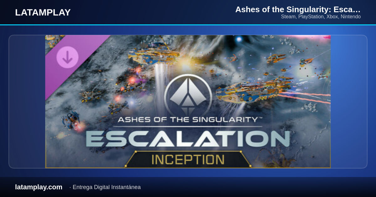 Ashes of the Singularity: Escalation - Inception DLC - Comprar en LATAMPLAY Colombia