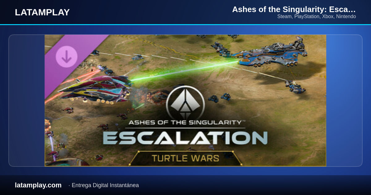 Ashes of the Singularity: Escalation - Turtle Wars DLC - Comprar en LATAMPLAY Colombia