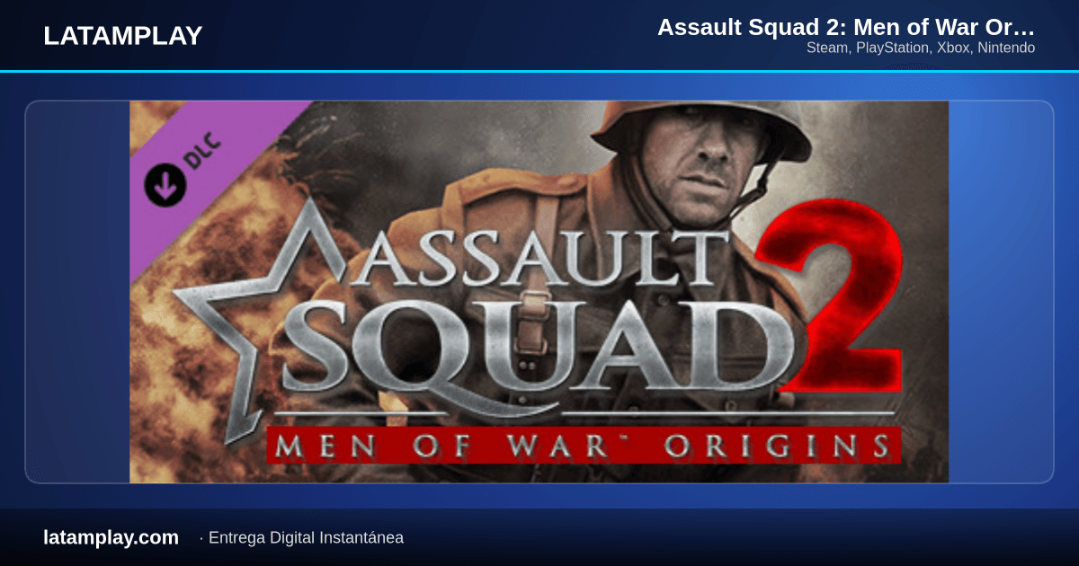 Assault Squad 2: Men of War Origins - Comprar en LATAMPLAY Colombia