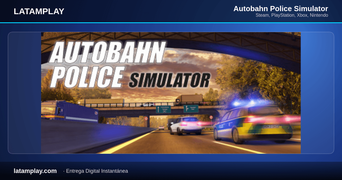Autobahn Police Simulator - Comprar en LATAMPLAY Colombia