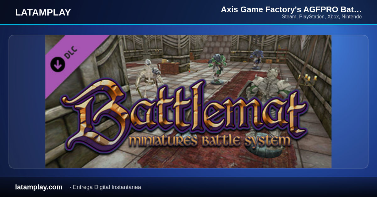 Axis Game Factory's AGFPRO BattleMat Multi-Player DLC - Comprar en LATAMPLAY Colombia