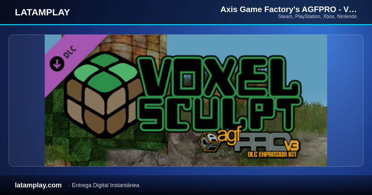 Axis Game Factory's AGFPRO - Voxel Sculpt DLC - Comprar en LATAMPLAY Colombia