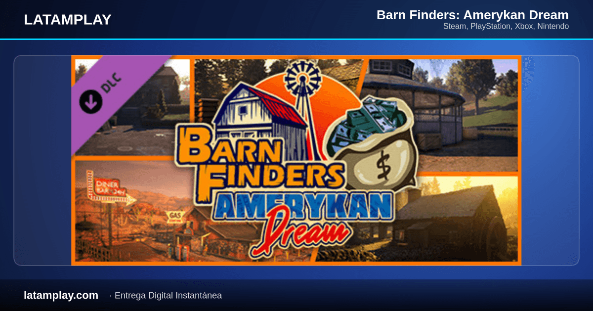 Barn Finders: Amerykan Dream - Comprar en LATAMPLAY Colombia