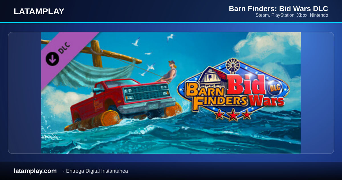 Barn Finders: Bid Wars DLC - Comprar en LATAMPLAY Colombia
