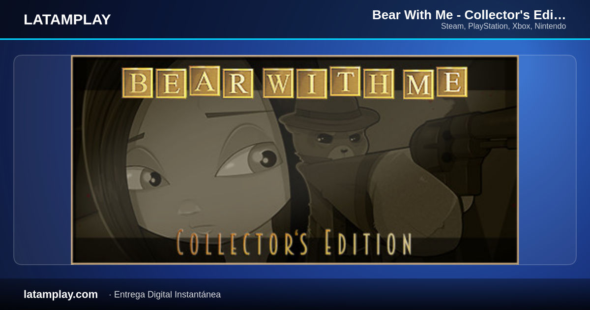 Bear With Me - Collector's Edition - Comprar en LATAMPLAY Colombia