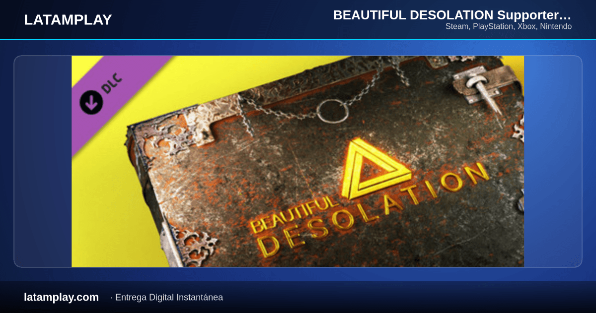 BEAUTIFUL DESOLATION Supporter's Pack - Comprar en LATAMPLAY Colombia