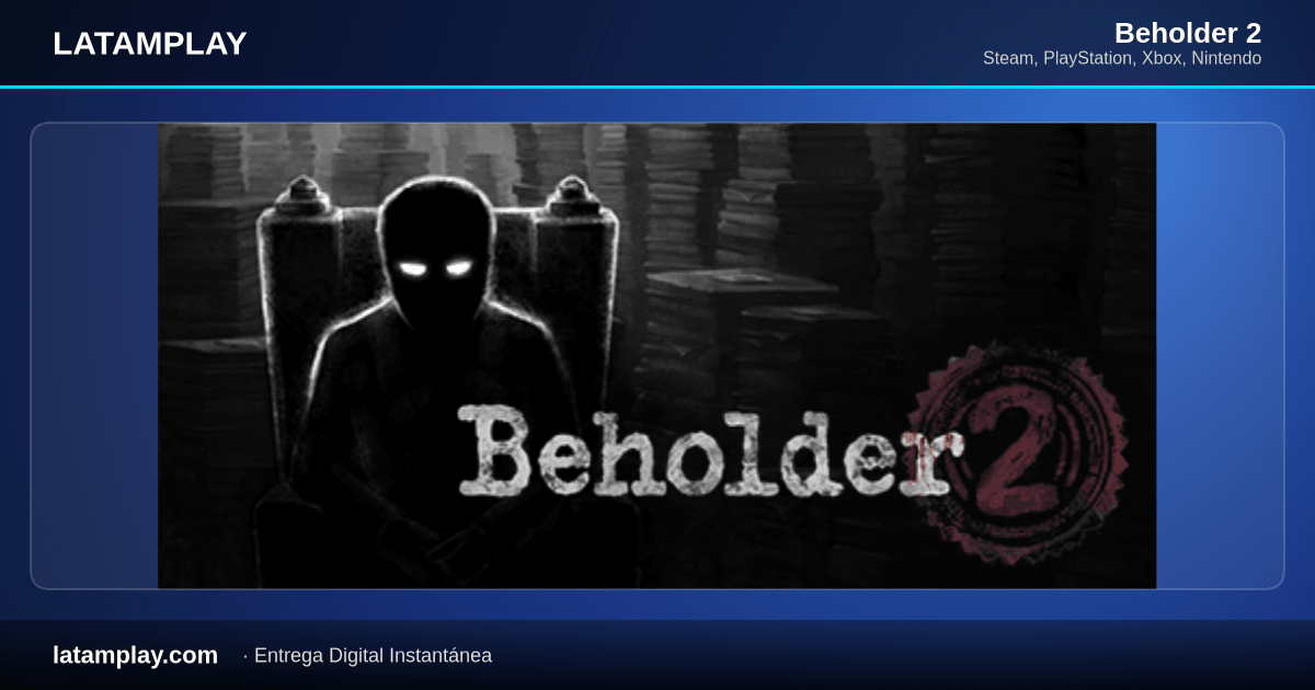 Beholder 2 - Comprar en LATAMPLAY Colombia