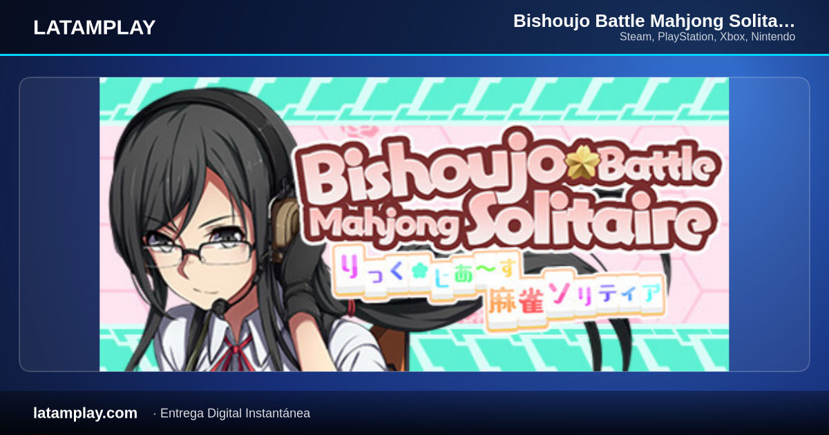 Bishoujo Battle Mahjong Solitaire - Comprar en LATAMPLAY Colombia