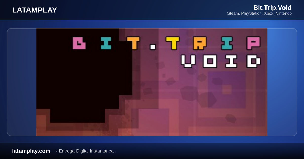 Bit.Trip.Void - Comprar en LATAMPLAY Colombia