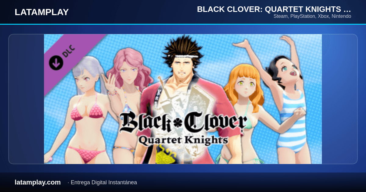 BLACK CLOVER: QUARTET KNIGHTS Season Pass - Comprar en LATAMPLAY Colombia