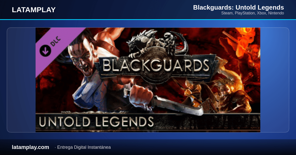 Blackguards: Untold Legends - Comprar en LATAMPLAY Colombia