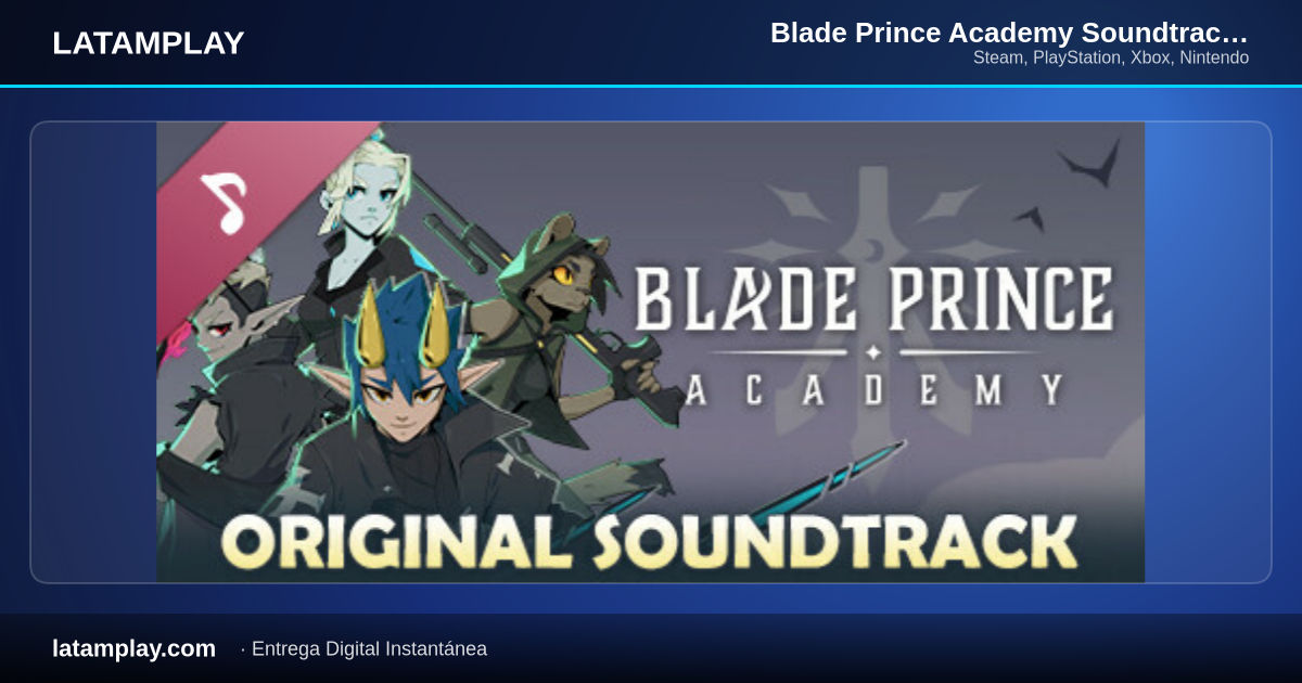 Blade Prince Academy Soundtrack - Comprar en LATAMPLAY Colombia