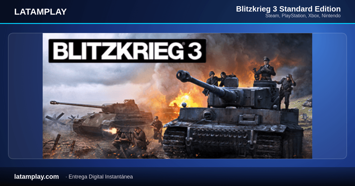 Blitzkrieg 3 Standard Edition - Comprar en LATAMPLAY Colombia