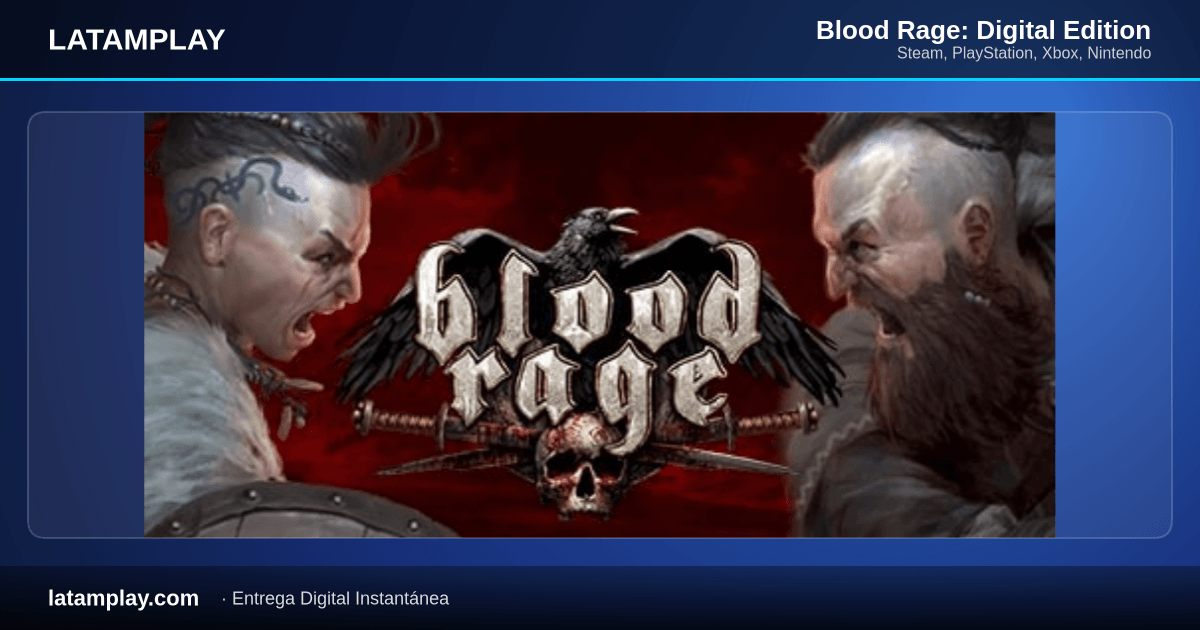 Blood Rage: Digital Edition - Comprar en LATAMPLAY Colombia